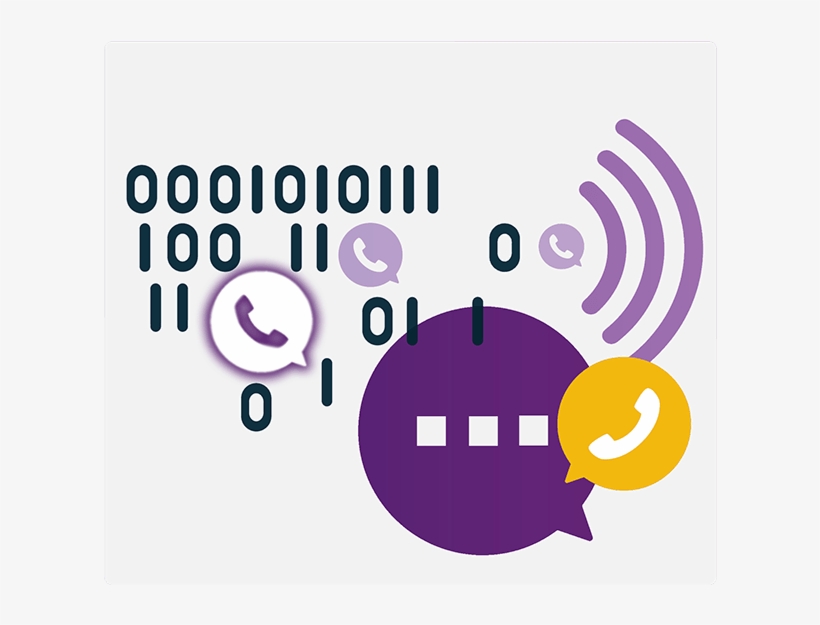 Calling Bits - Circle, transparent png download