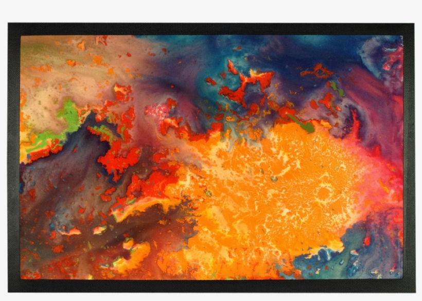 Adriana Mermaid Sublimation Doormat - Modern Art, transparent png download