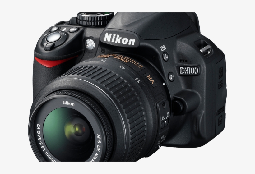 Nikon Clipart Vintage Camera - Nikon D3100, transparent png download