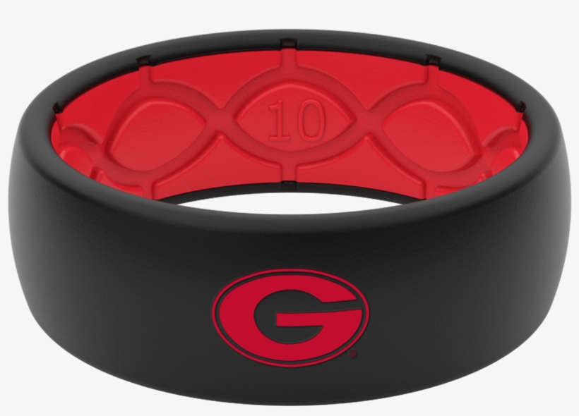 Georgia Silicone Wedding Ring - Red, transparent png download