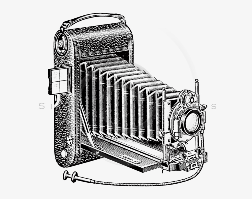 Download Vintage Camera Clip Art Black And White Png | Transparent PNG ...