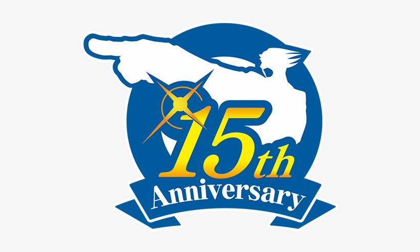 Today, Capcom Opened An Official Website For The 15th - Ace Attorney 15th Anniversary Png, transparent png download