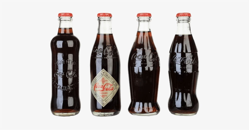 Range Of Vintage Coca Cola Bottles Png - Coca Cola Heritage Bottles, transparent png download