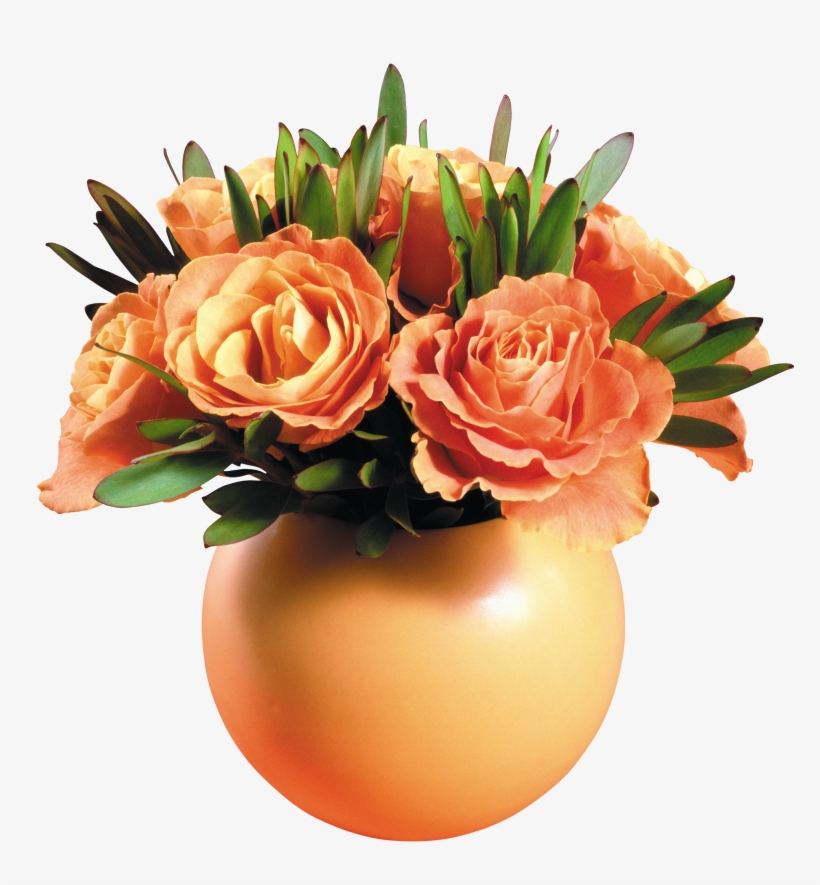 Vase Png - Vase Of Flowers Png, transparent png download