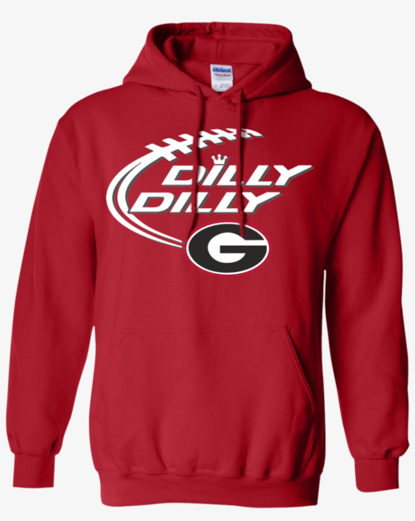 Dilly Dilly Ga Bulldogs Spoof Hoodie - Sons Of Anarchy Red Wings, transparent png download