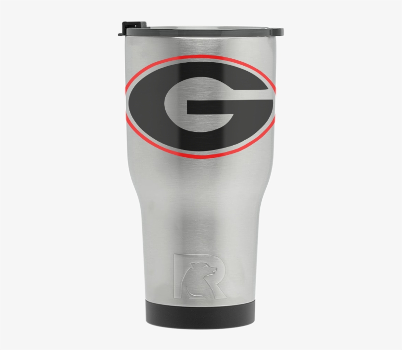 Stainless With Black Tumbler - Tumbler, transparent png download