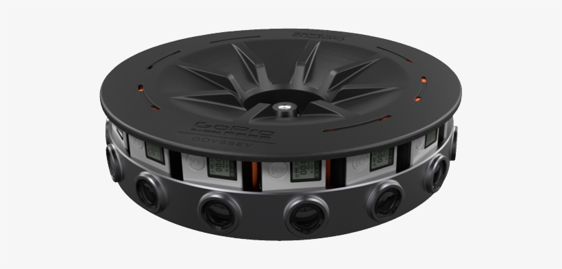 16 Cameras, 360 Degrees - Gopro Odyssey, transparent png download