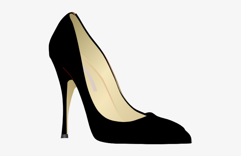 At Getdrawings Com Free For Personal Use - Black High Heel Png, transparent png download