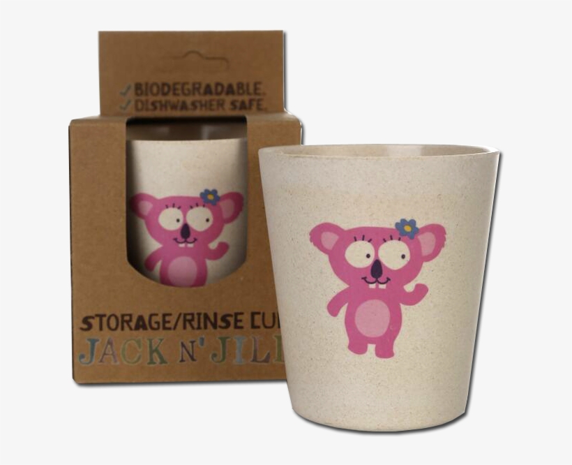 Jack N' Jill Cup Koala - Jack N' Jill - Biodegradable Storage And Rinse Cup, transparent png download
