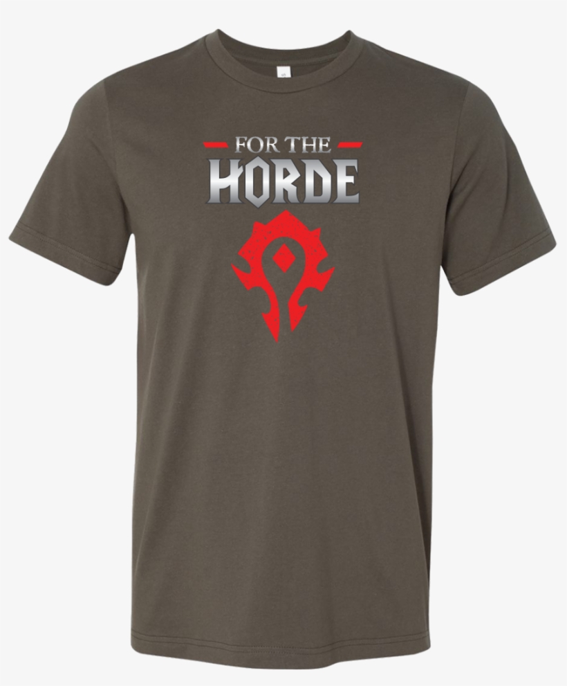 World Of Warcraft "for The Horde" Men's - Active Shirt, transparent png download