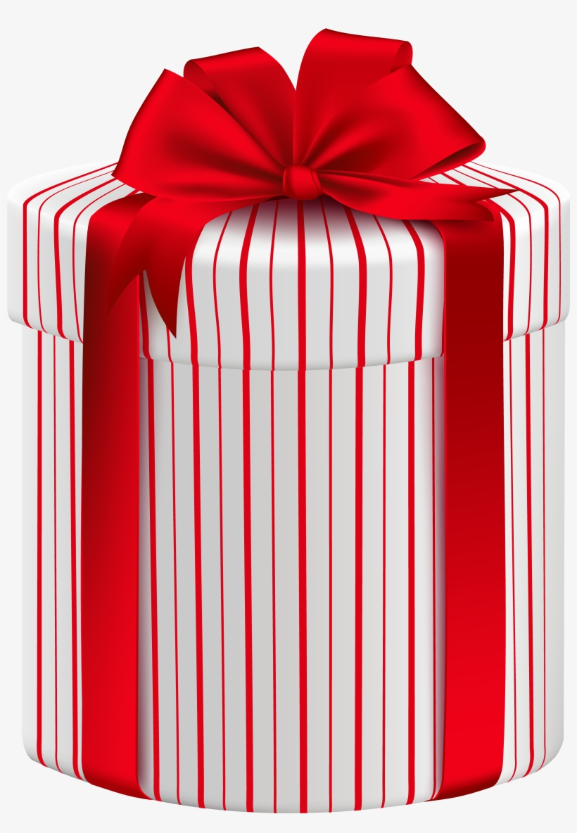 Large Gift Box With Red Bow Png Clipart Image - Cajas Grandes De Regalo, transparent png download