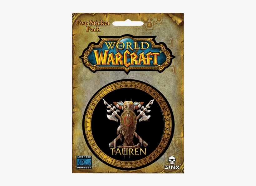 Tauren World Of Warcraft Race Stickers - World Of Warcraft Horde Sticker, transparent png download