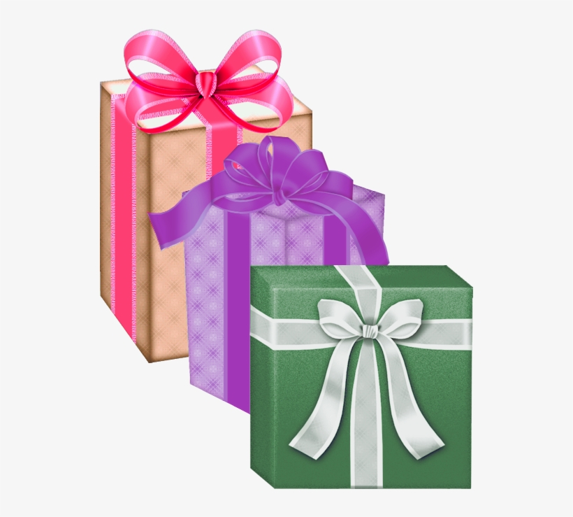 Red White Gift Png, transparent png download