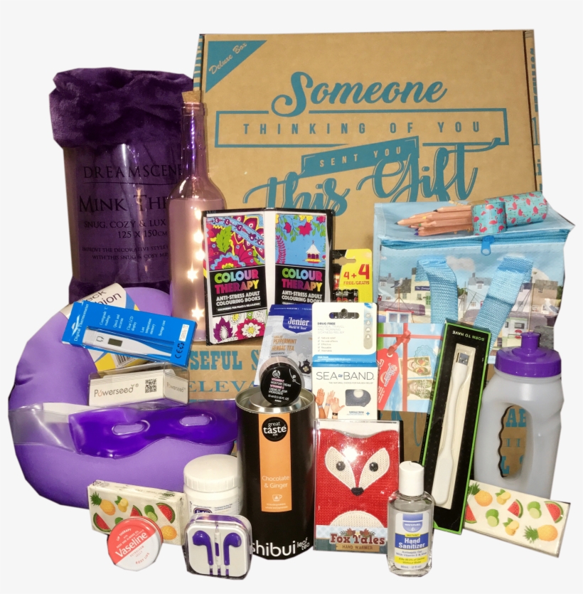 Ultimate Womans Cancer Gift Present - Gift Basket, transparent png download