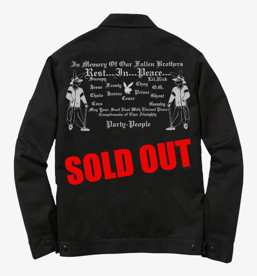 In Memory Dickies Jacket Back Soldout - Long-sleeved T-shirt, transparent png download