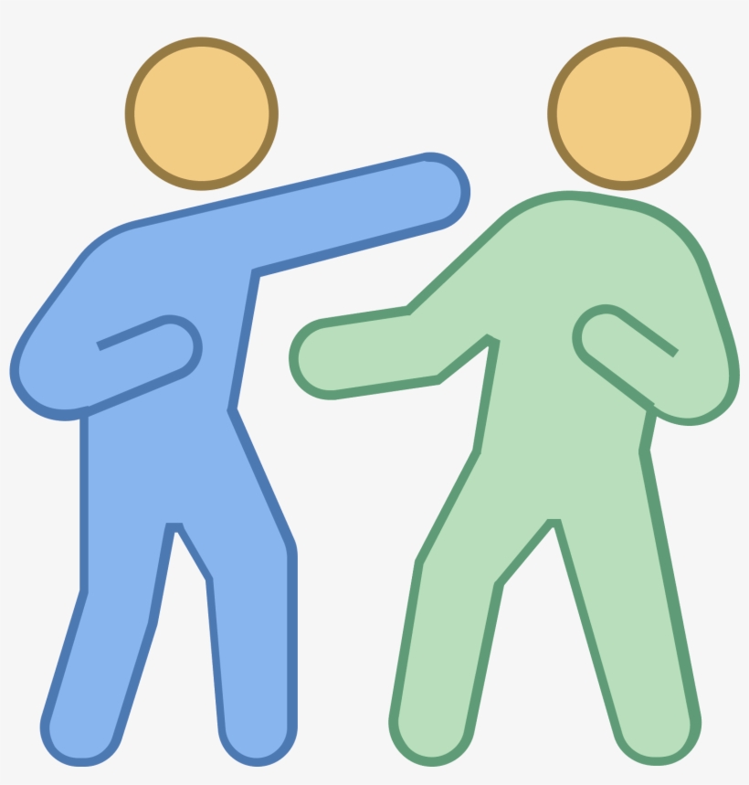 It's An Image Of Two People Boxing - Icon, transparent png download