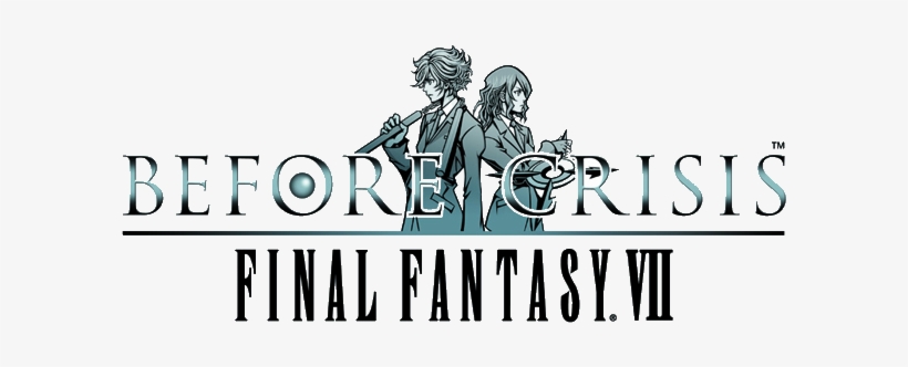 A Blog Showcasing The Beautiful Art Of The Final Fantasy - Final Fantasy Before Crisis Logo, transparent png download