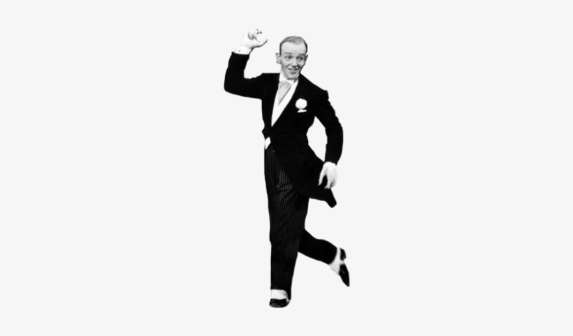Dancer Fred Astaire Front - Swing Time Dvd, transparent png download