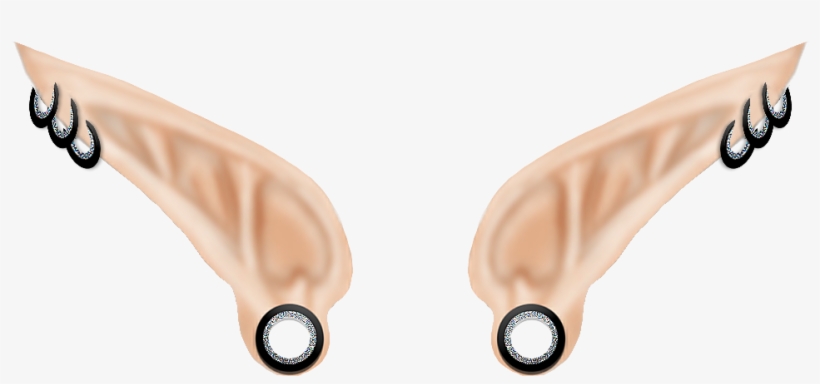 Elf Ears Png - Ear, transparent png download