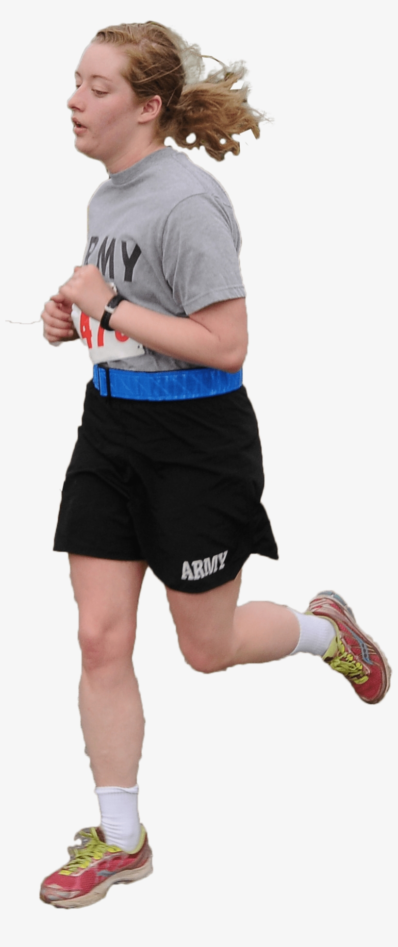 Girl-running - Jogging, transparent png download