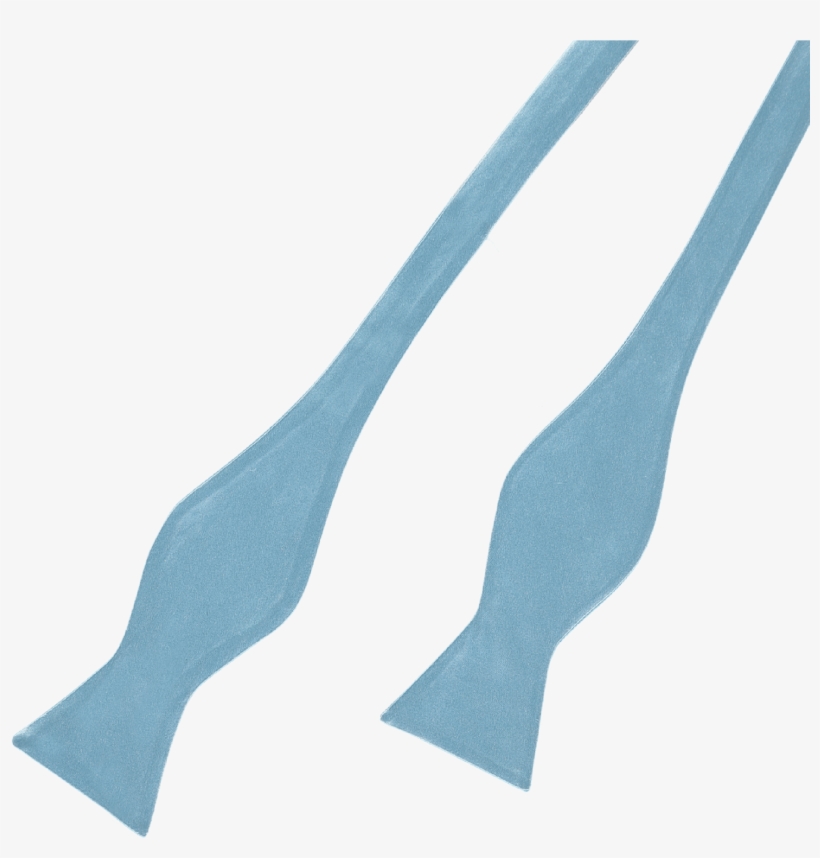 Bow Tie Silk Light Blue 2 - Pattern, transparent png download
