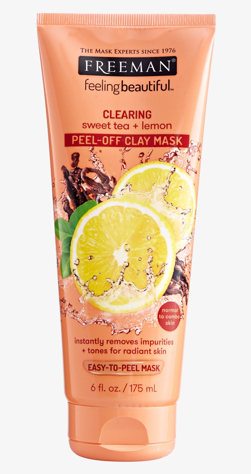 Freeman Sweet Tea And Lemon Peel Off Clay Mask, transparent png download