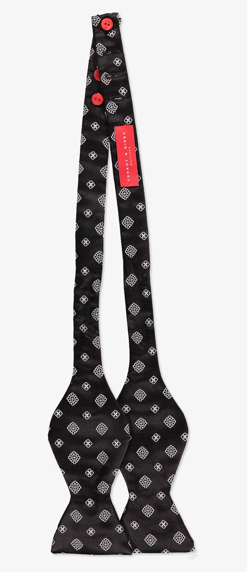 Bow Tie Black White - Shoulder Bag, transparent png download