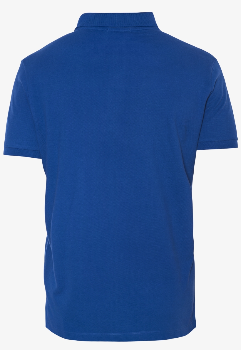 Luxury Piqué Regular Fit Royal Blue Polo - Polo Shirt, transparent png download