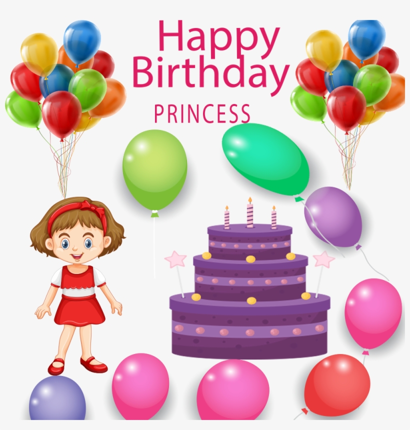 Happy Birthday Png Image - Balloon, transparent png download