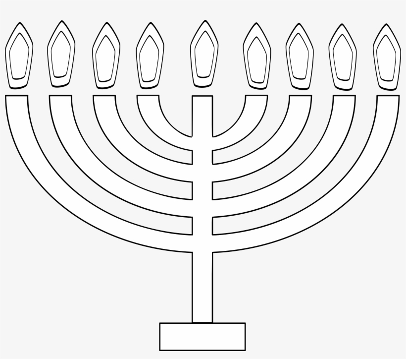 Png Transparent Chanukkaleuchter Big Image Png - Chanukka Leuchter Clipart, transparent png download