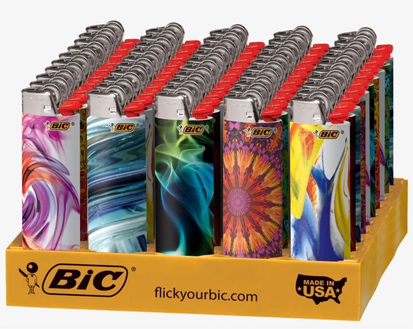 Bic - Bohemian - 50pc - Bohemian Lighter, transparent png download