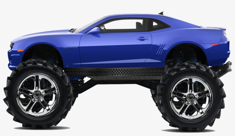 Monster Camaro Rc Png - Chevrolet Camaro 2010 Side, transparent png download