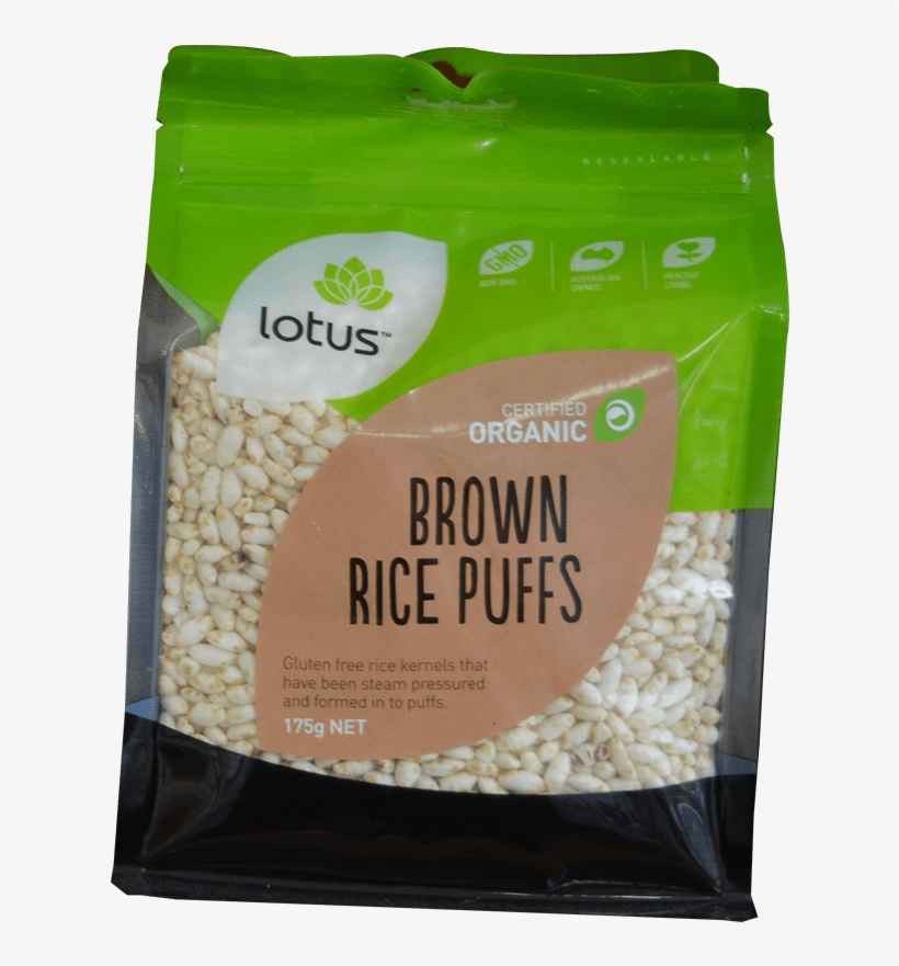 Brown Rice Puffs - Almond, transparent png download