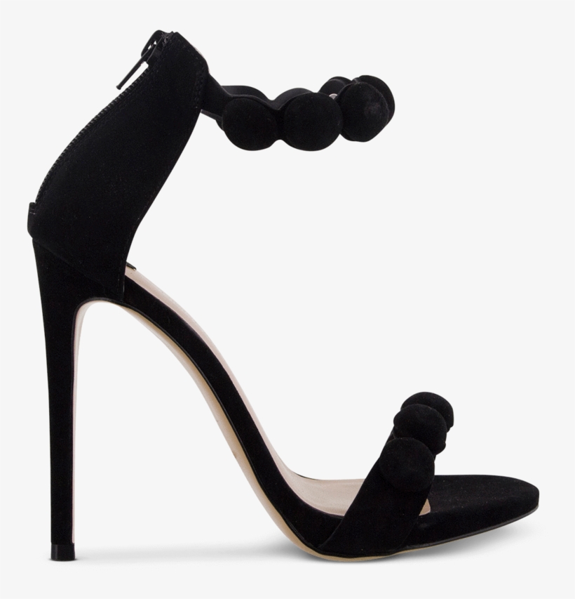 Avia Black Kid Suede Heels - Tony Bianco Avia, transparent png download
