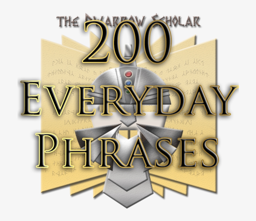 Don't Miss Your Chance To Learn Such Handy Dwarvish - Poster, transparent png download