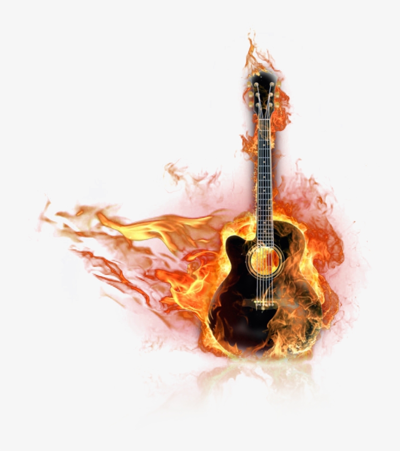 Music Band / Price - E Gitarre In Feuer, transparent png download