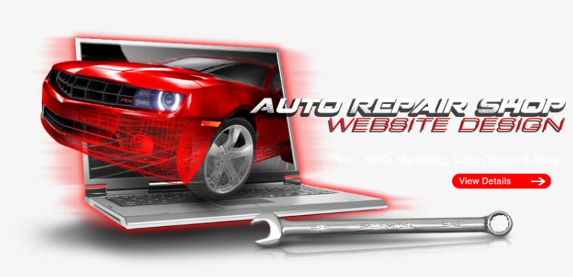 Automotive Website Design - Auto Mechanic Mechanic Design, transparent png download