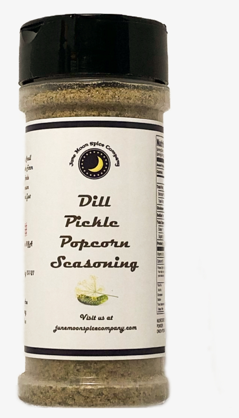 Dill Pickle Popcorn Seasoning - Bottle, transparent png download
