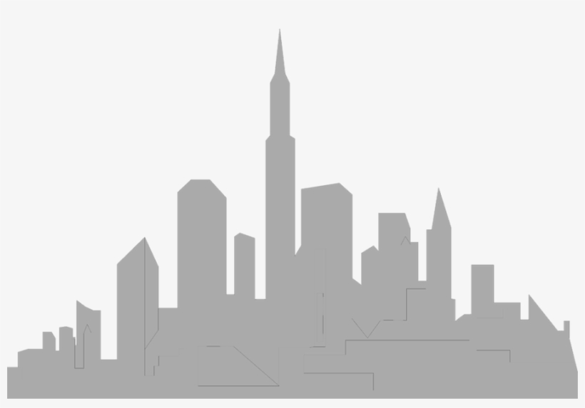 Skyscraper Clipart Transparent - City Clipart Transparent Background, transparent png download