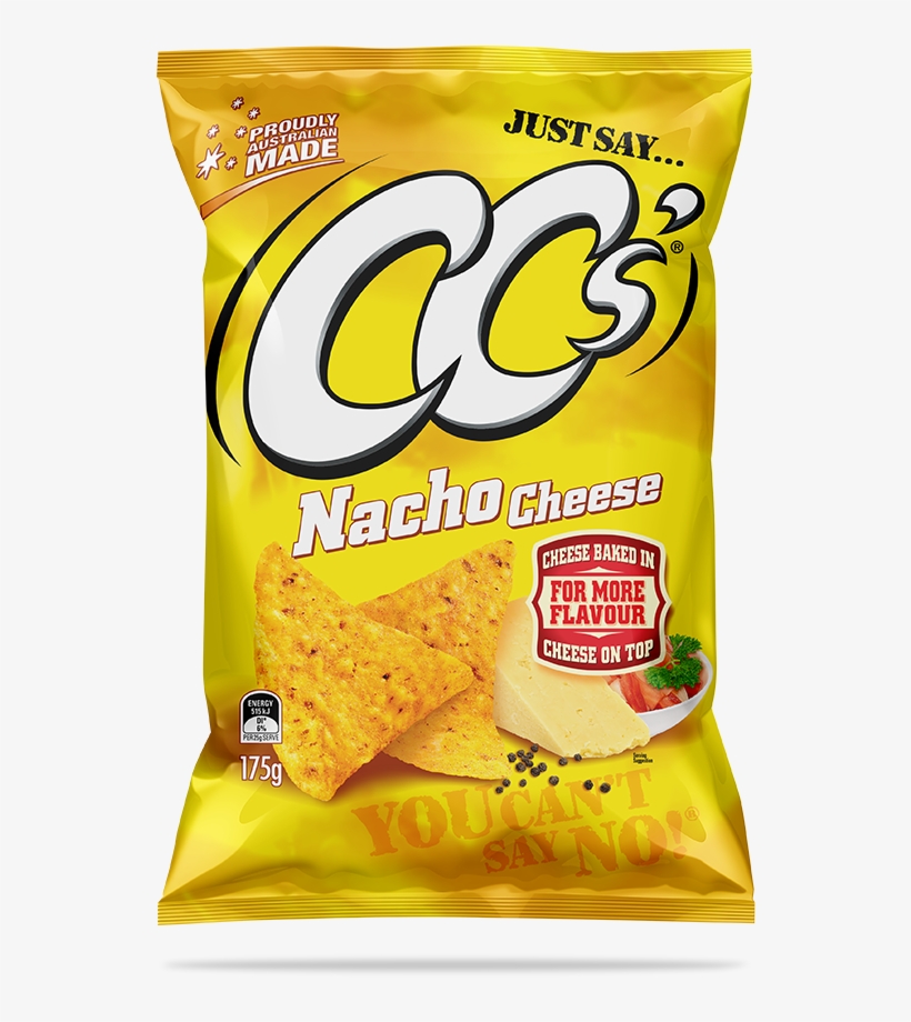 Cc's Nacho Cheese 175g - Corn Chips Nacho Cheese, transparent png download