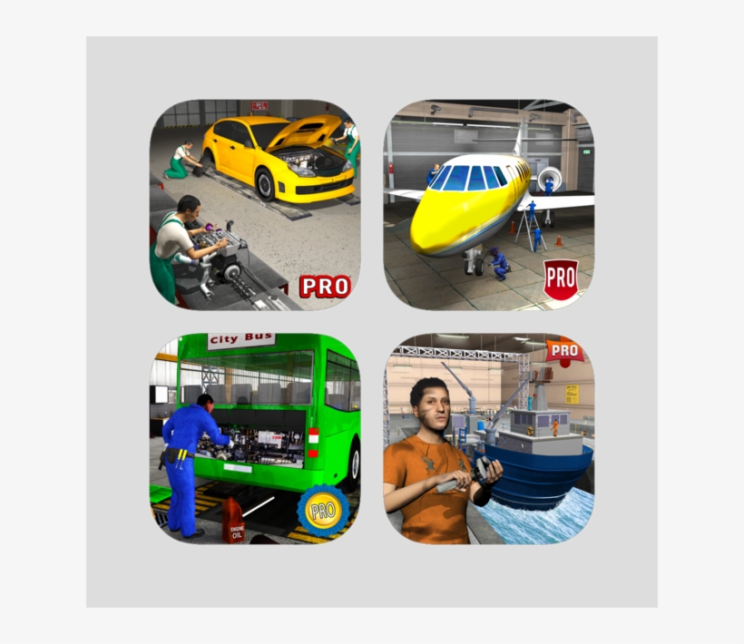 Garage Mechanic Simulator Series 4 - Van, transparent png download