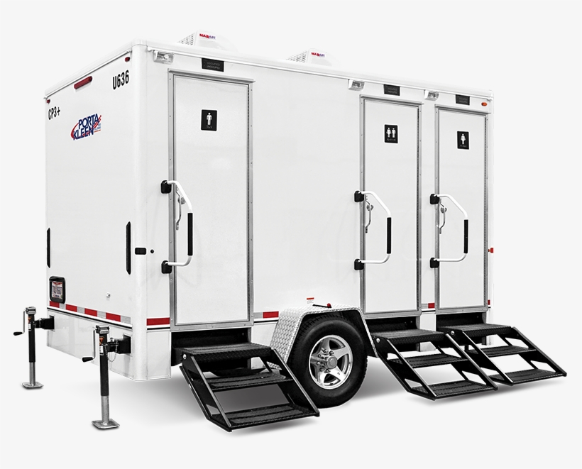 Cp-3 Plus Portable Restroom Trailer - Mobile Restroom Trailer Png, transparent png download