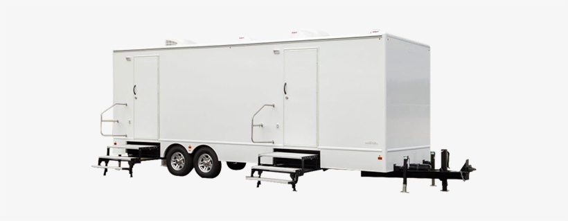 10-stall Luxury Restroom Trailer 29′ - Travel Trailer, transparent png download