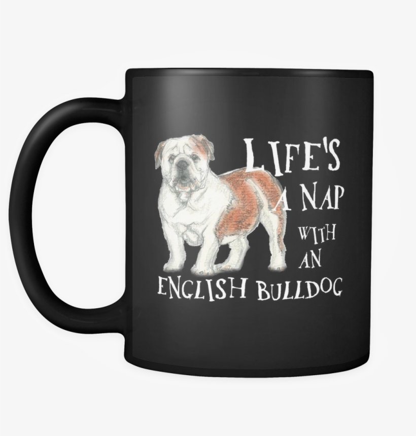English Bulldog Mug - Found My Tea, transparent png download