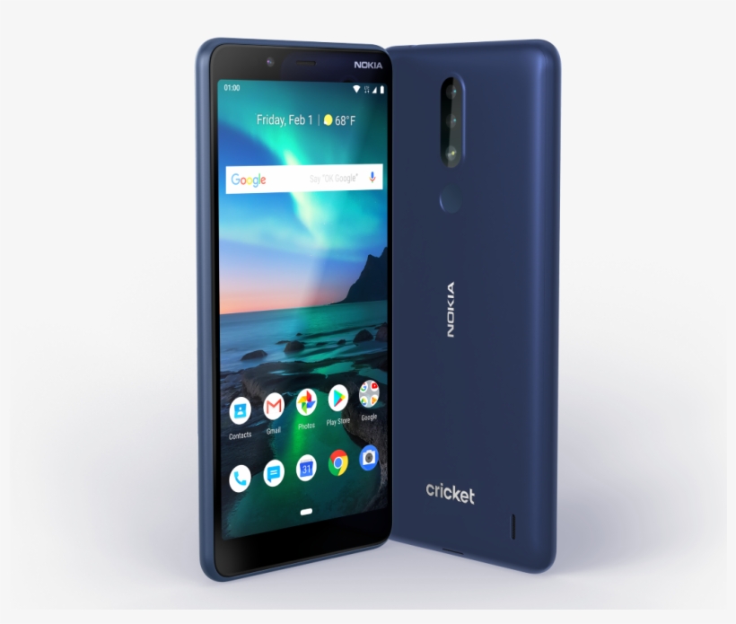 Nokia Is Back On Us Shelves - Nokia 3.1 Plus Cricket Wireless, transparent png download