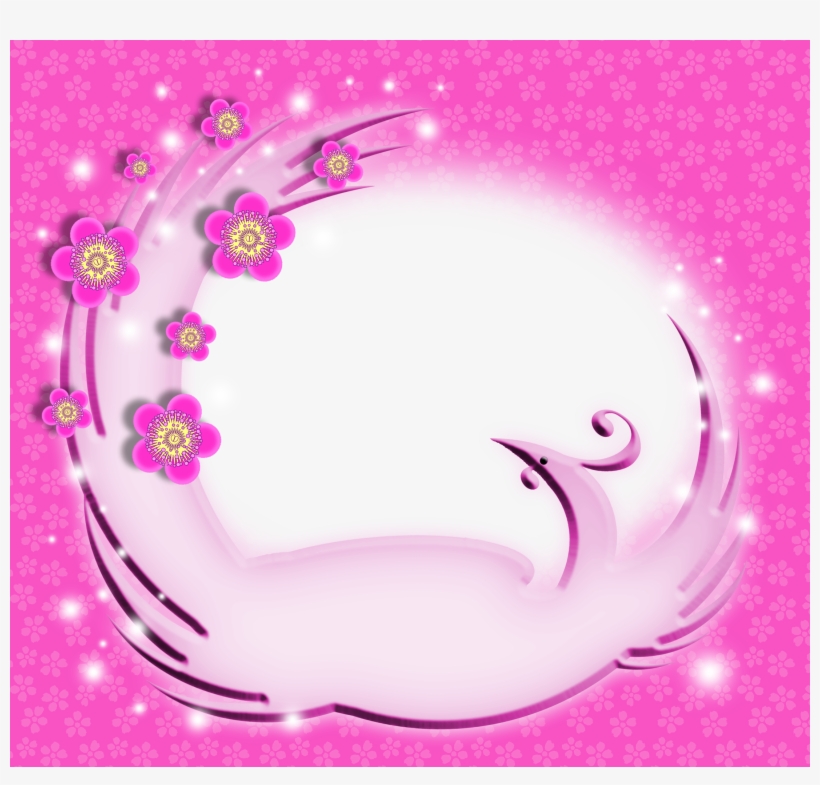 Snapchat Photo Frame In Pink Color Png Image - Pink, transparent png download