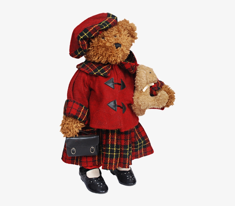 Peel N Stick Poster Of Christmas Teddy Holiday Winter - Teddy Bear Christmas, transparent png download