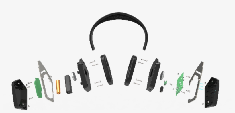 Headphone Transparent2 Crop - Headphones, transparent png download