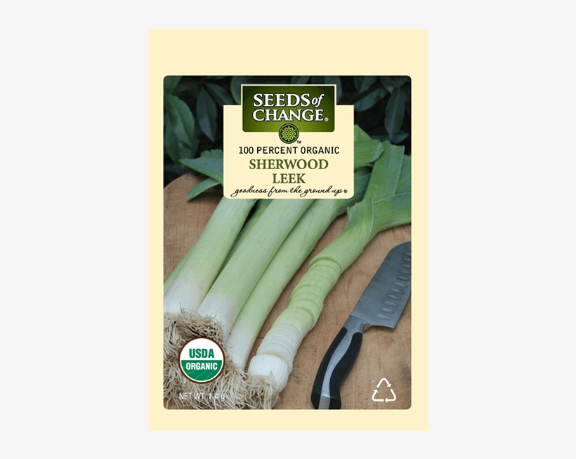 Organic Sherwood Leek Seeds - Seeds Of Change, transparent png download