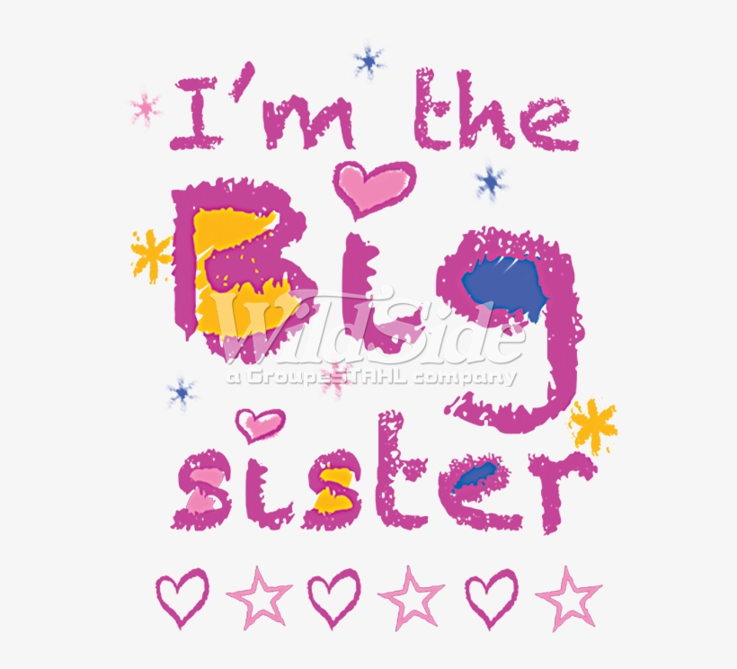 I'm The Big Sister, transparent png download